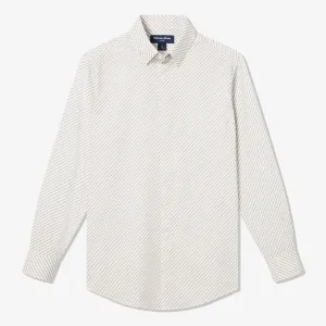 Leeward Dress Shirt - White Pong Print