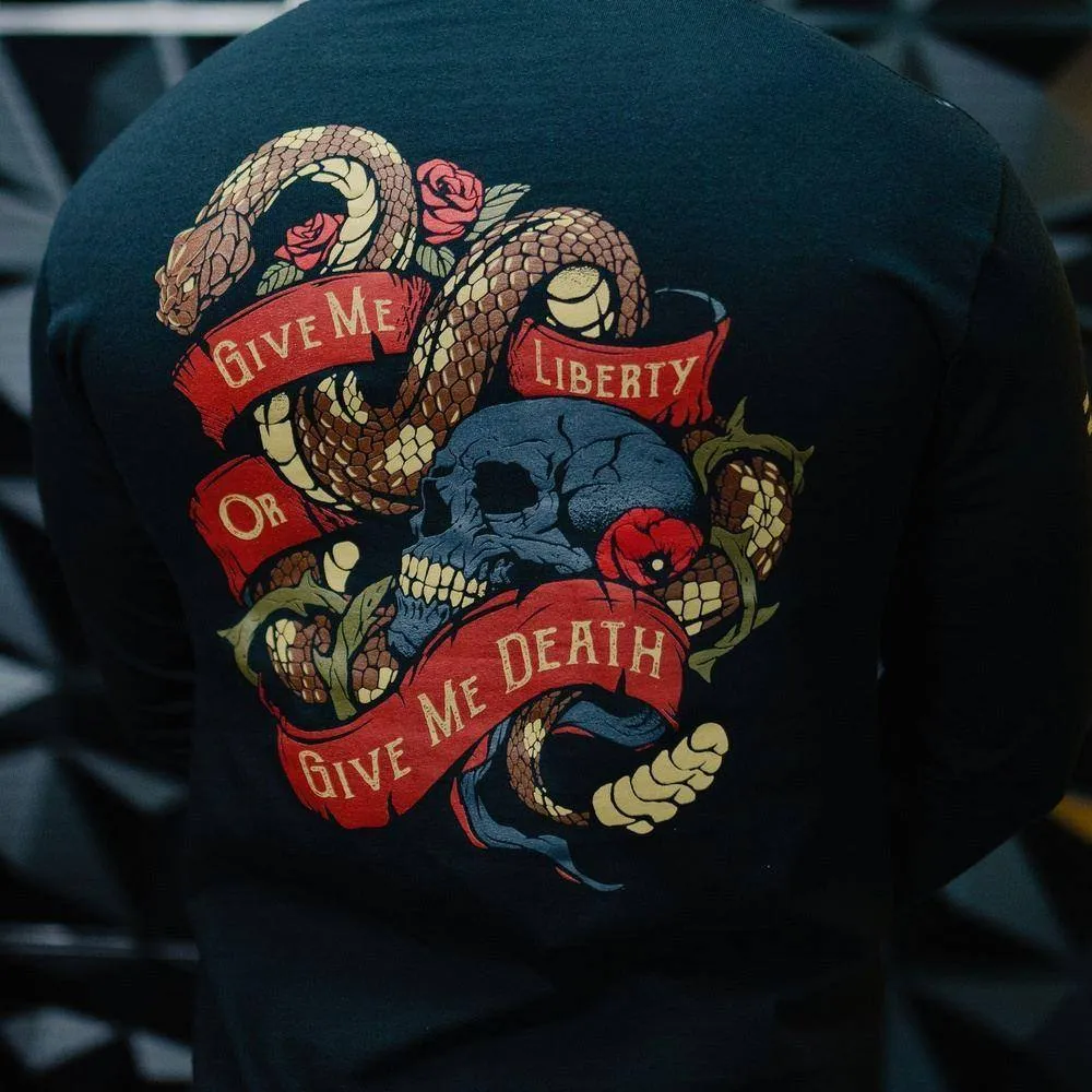 Liberty or Death Long Sleeve - Black