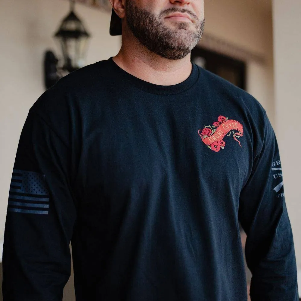 Liberty or Death Long Sleeve - Black