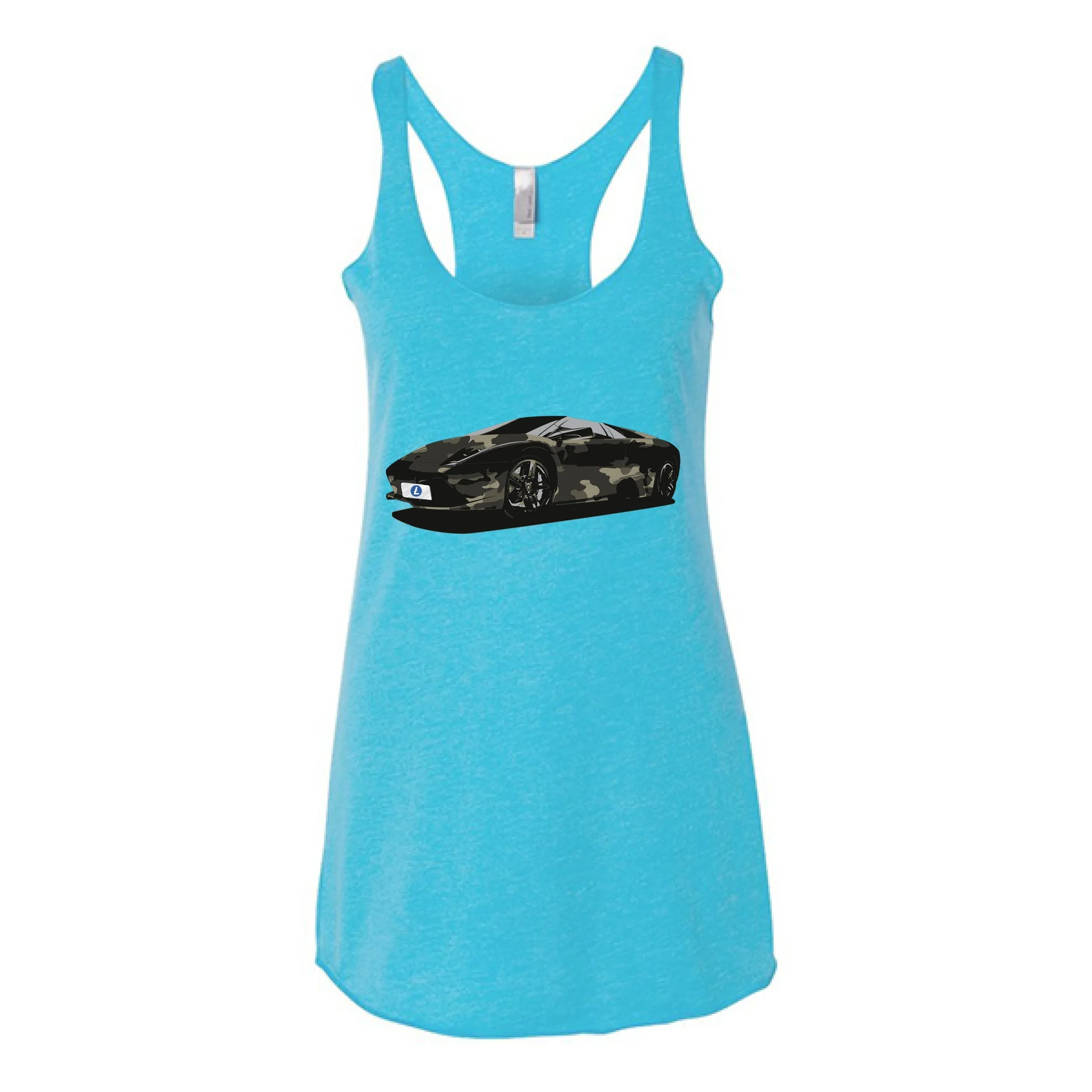 Litecoin Lambo Women's Tank Tops
