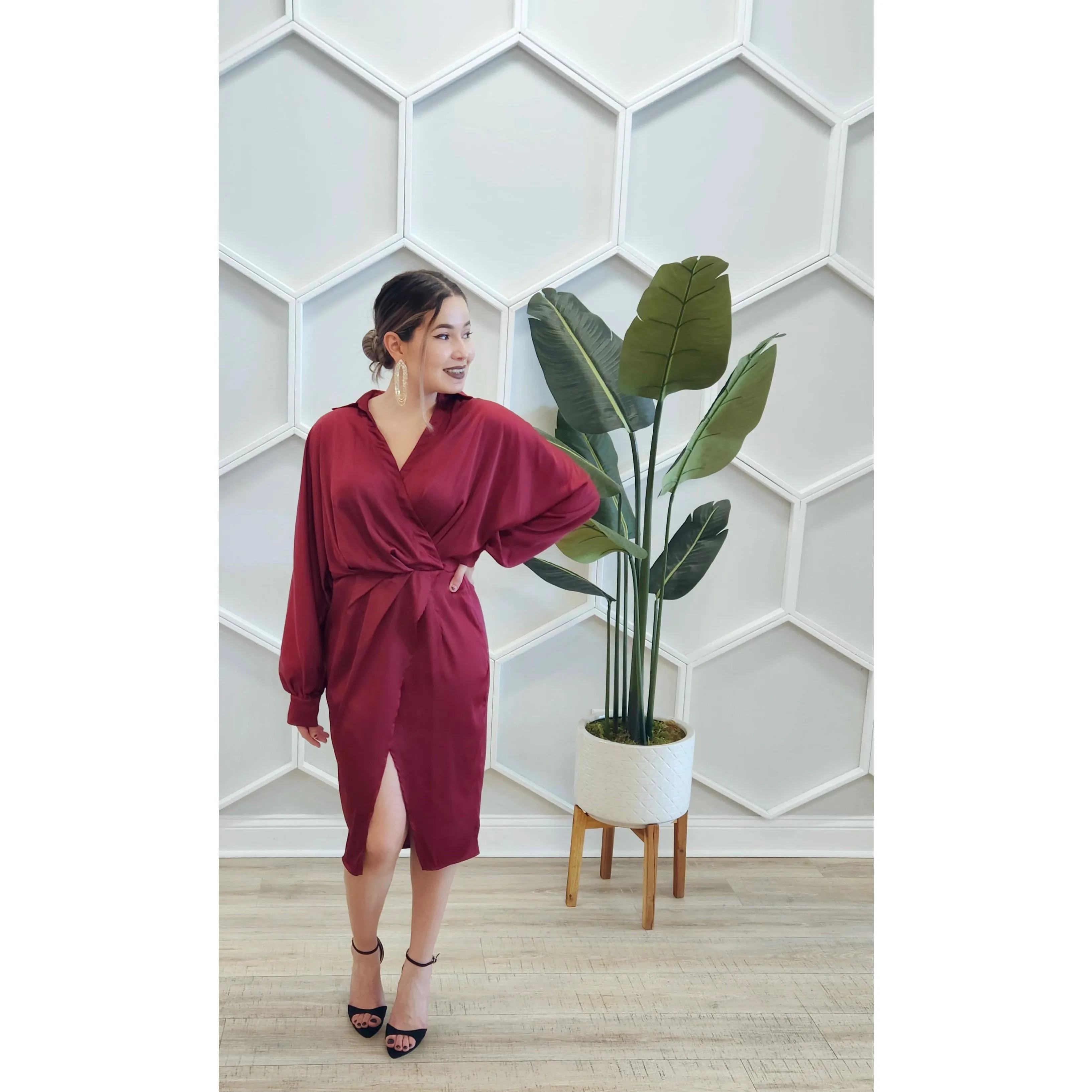 Loose Fit Shirt Dress