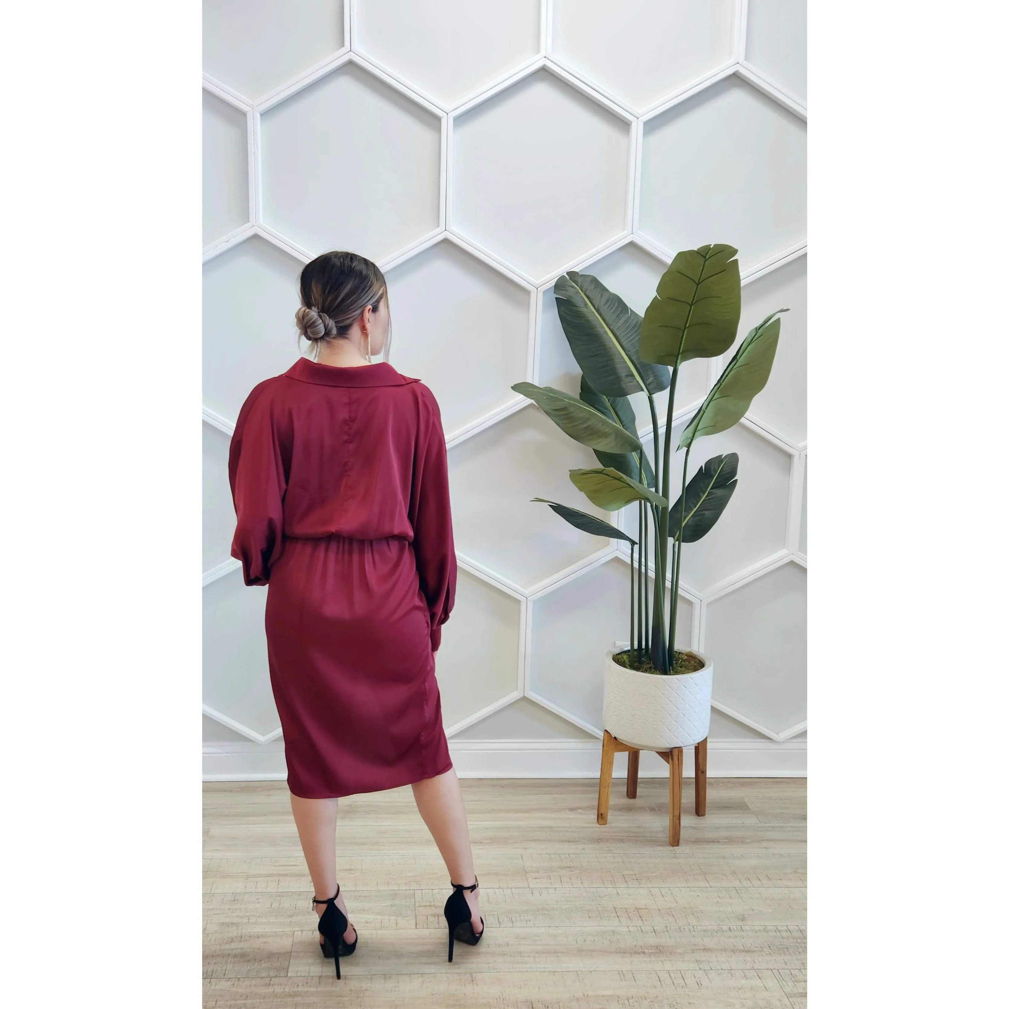 Loose Fit Shirt Dress