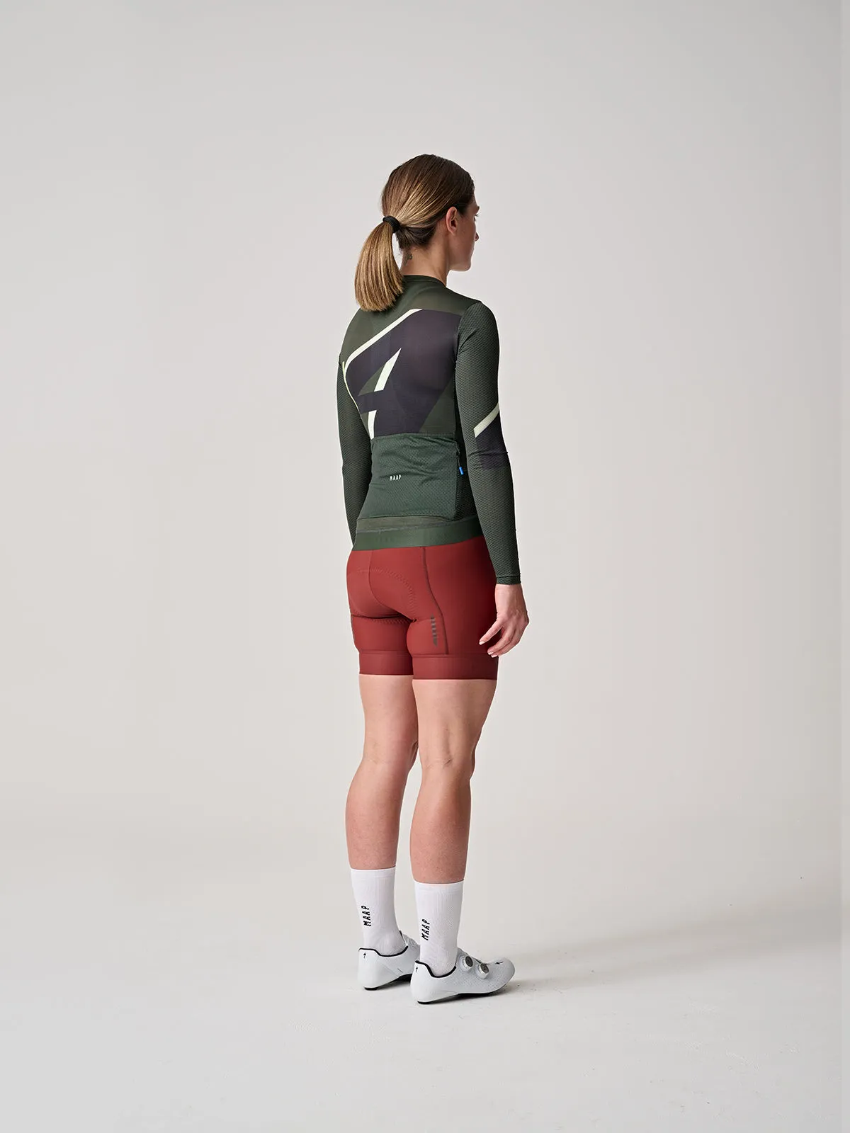 MAAP Women's Evolve 3D Pro Air LS Jersey 2.0 - Bronze Green
