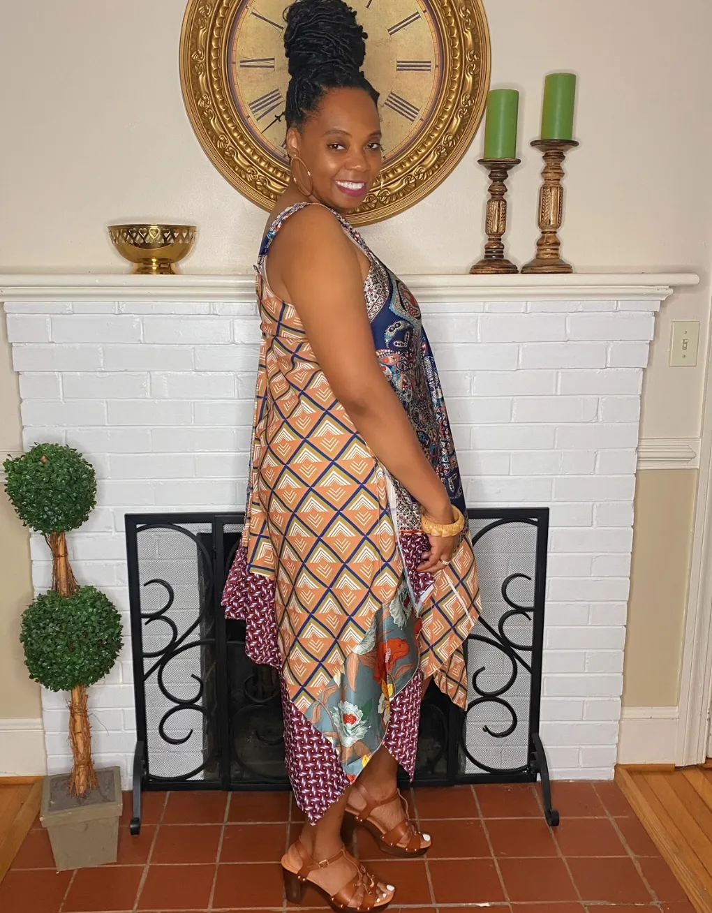 ‘Maleah’ Scarf Dress