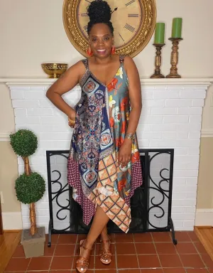 ‘Maleah’ Scarf Dress