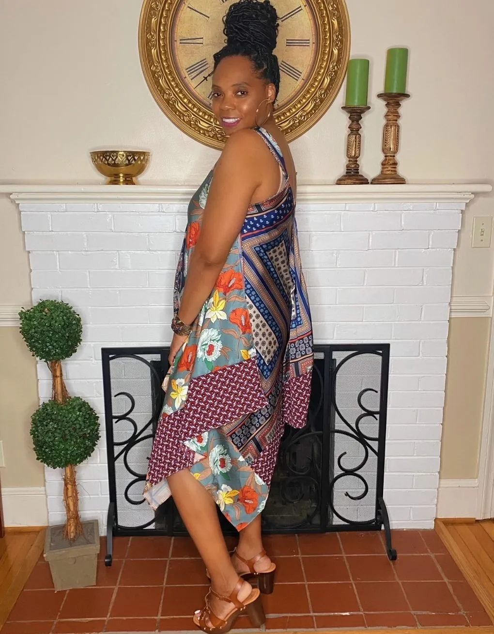 ‘Maleah’ Scarf Dress