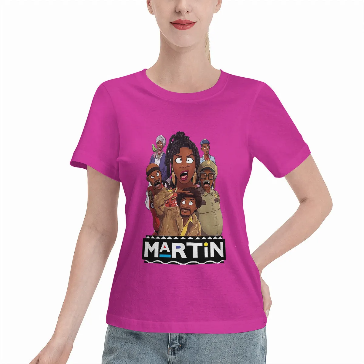 Martin Characters Animated Women's T-Shirt