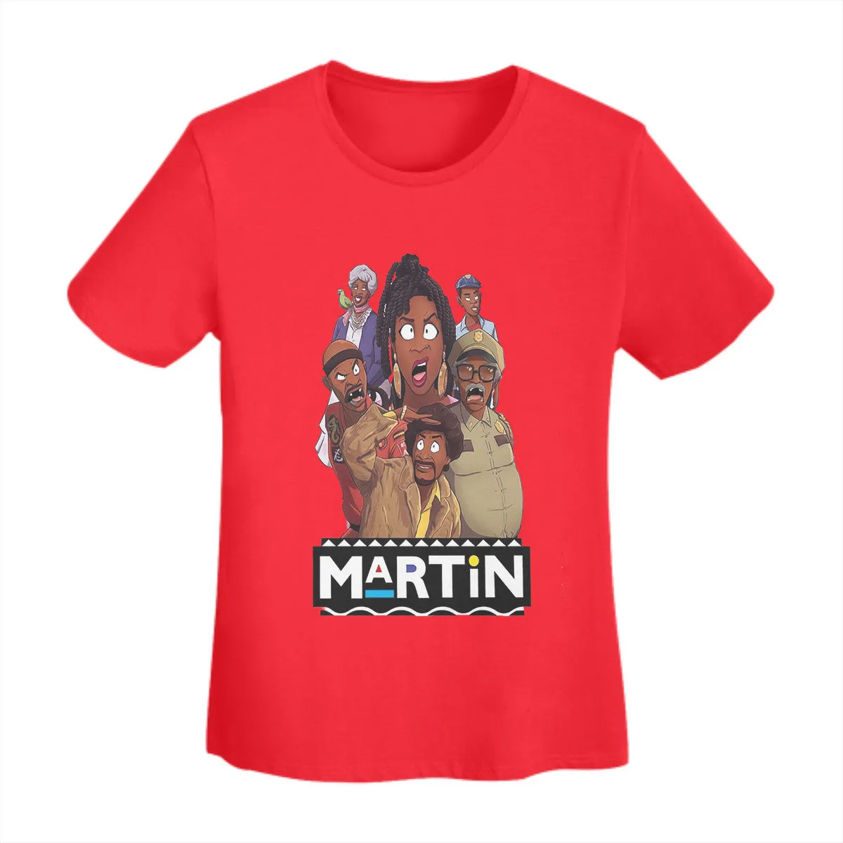 Martin Characters Animated Women's T-Shirt