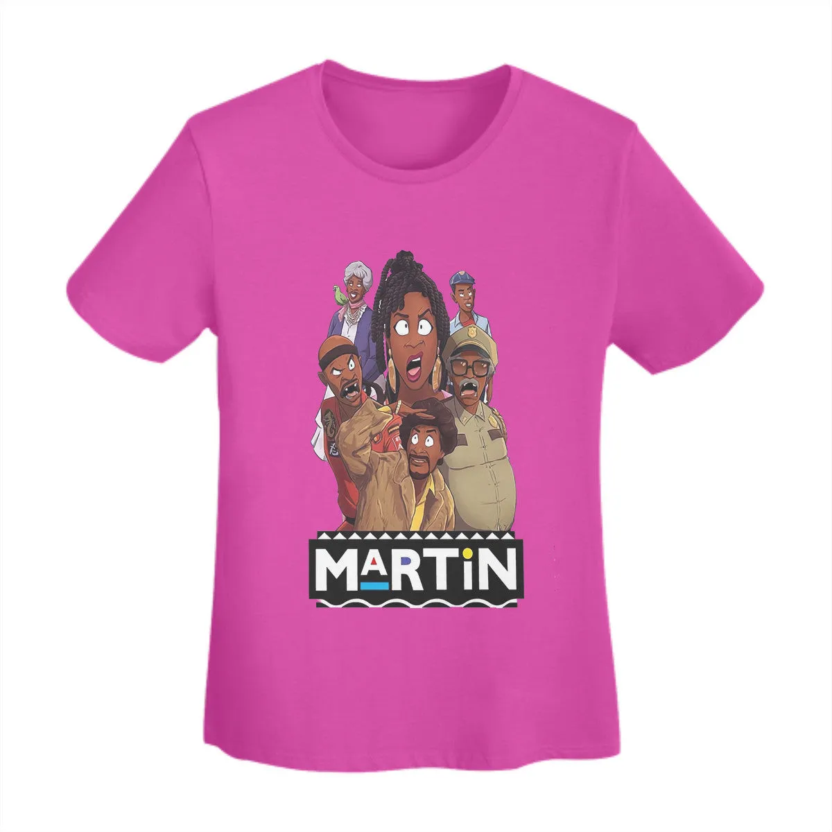 Martin Characters Animated Women's T-Shirt