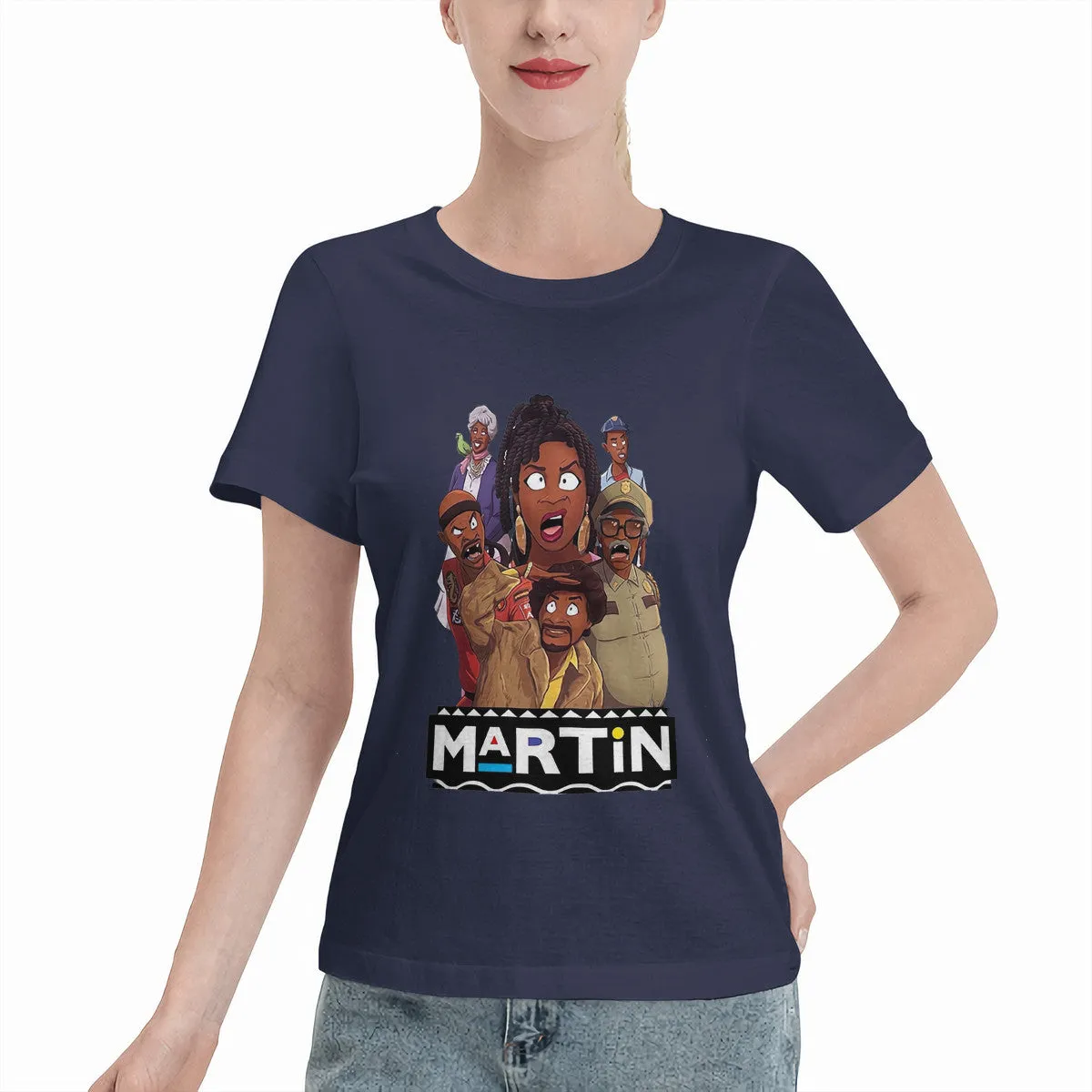 Martin Characters Animated Women's T-Shirt