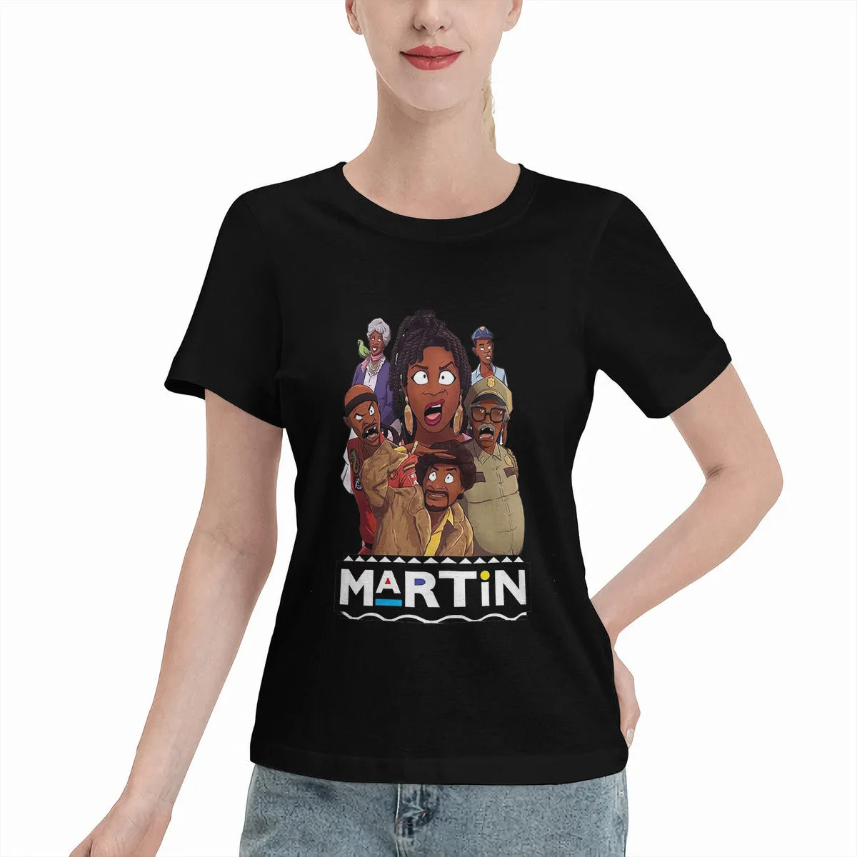 Martin Characters Animated Women's T-Shirt