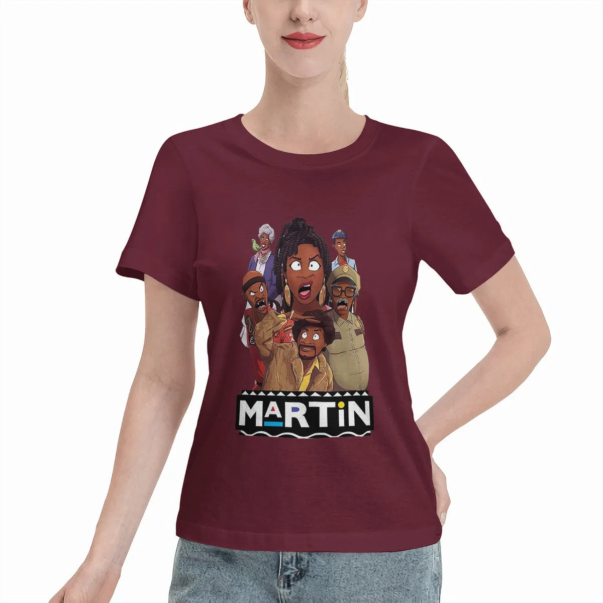 Martin Characters Animated Women's T-Shirt