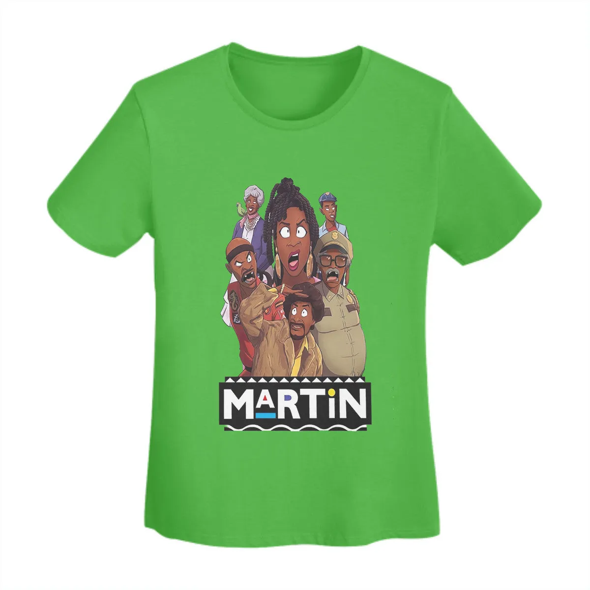 Martin Characters Animated Women's T-Shirt