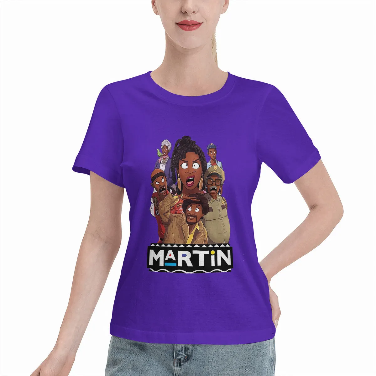 Martin Characters Animated Women's T-Shirt