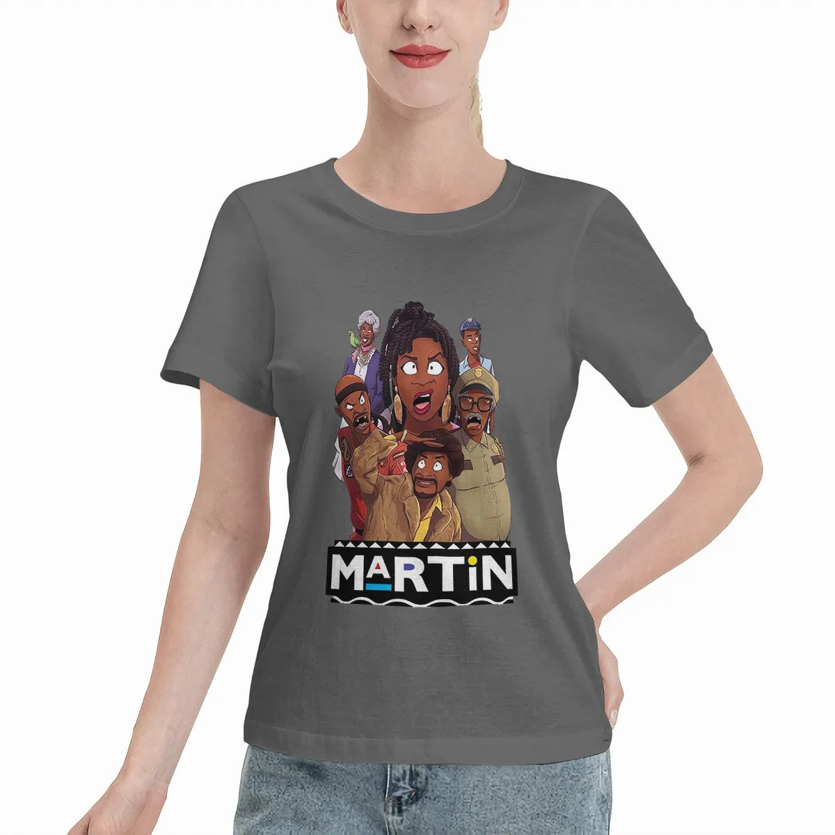 Martin Characters Animated Women's T-Shirt