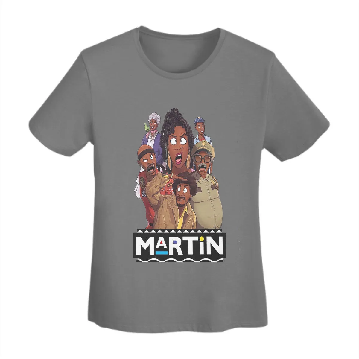 Martin Characters Animated Women's T-Shirt