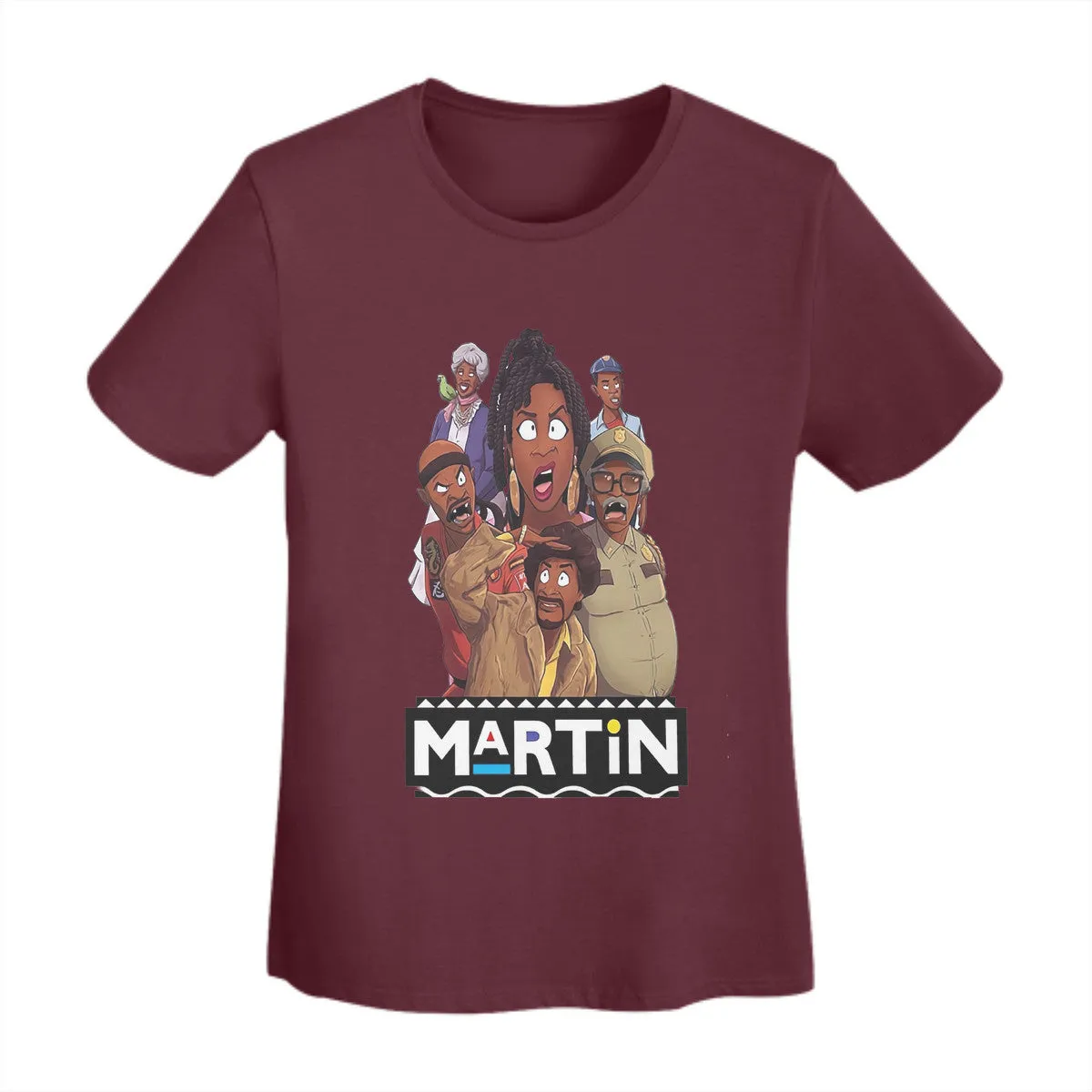 Martin Characters Animated Women's T-Shirt
