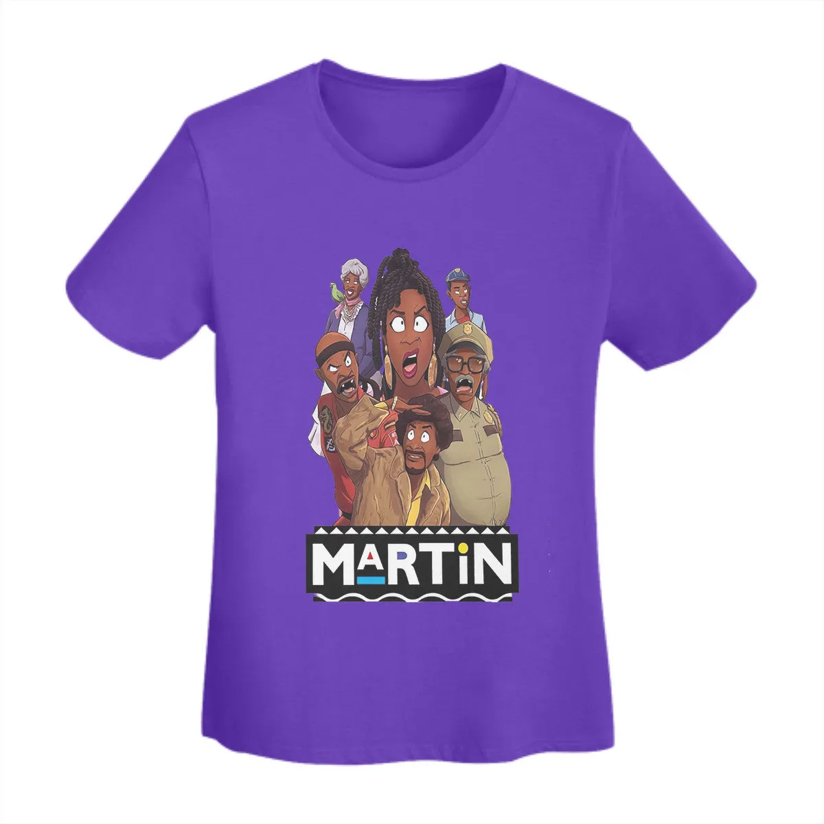 Martin Characters Animated Women's T-Shirt