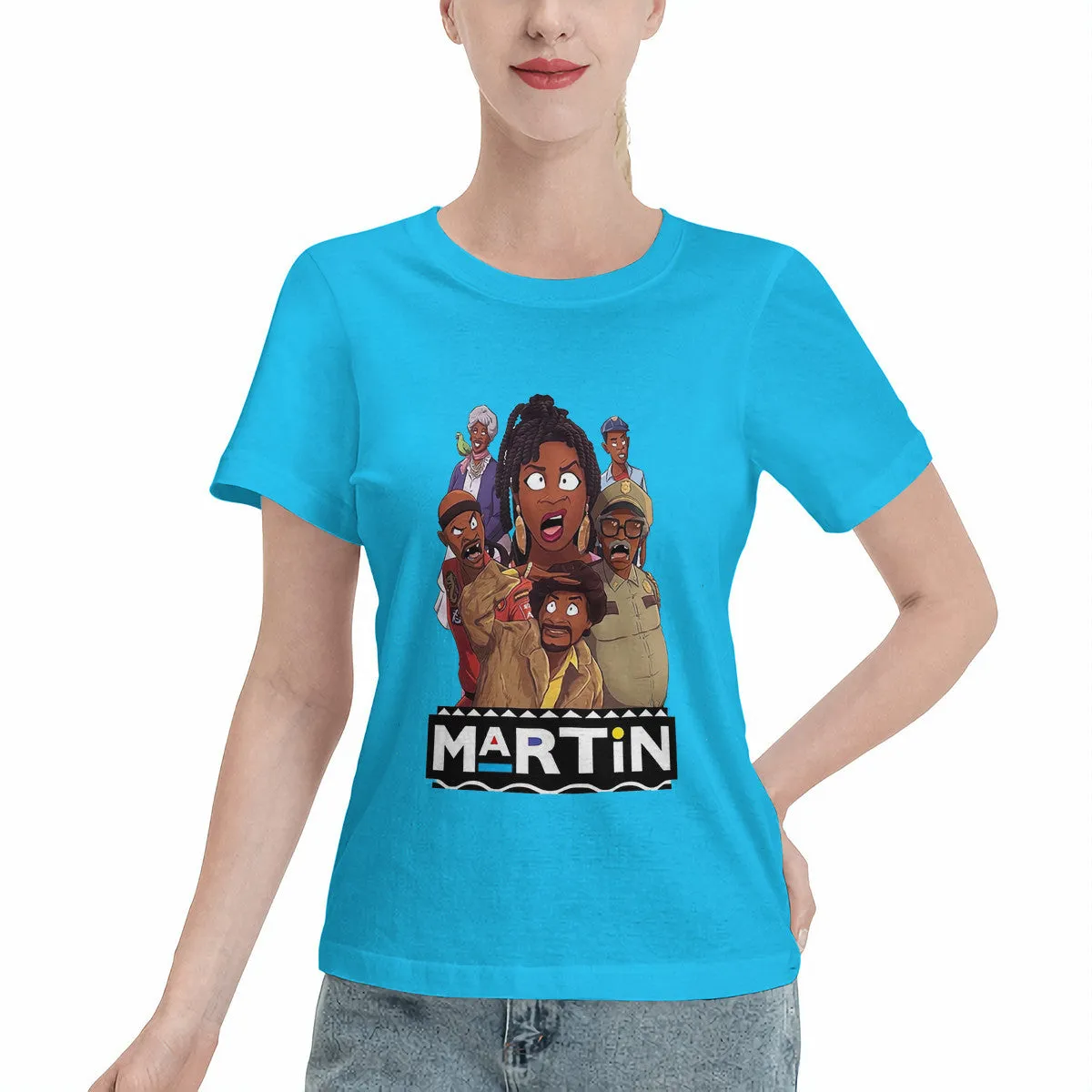 Martin Characters Animated Women's T-Shirt