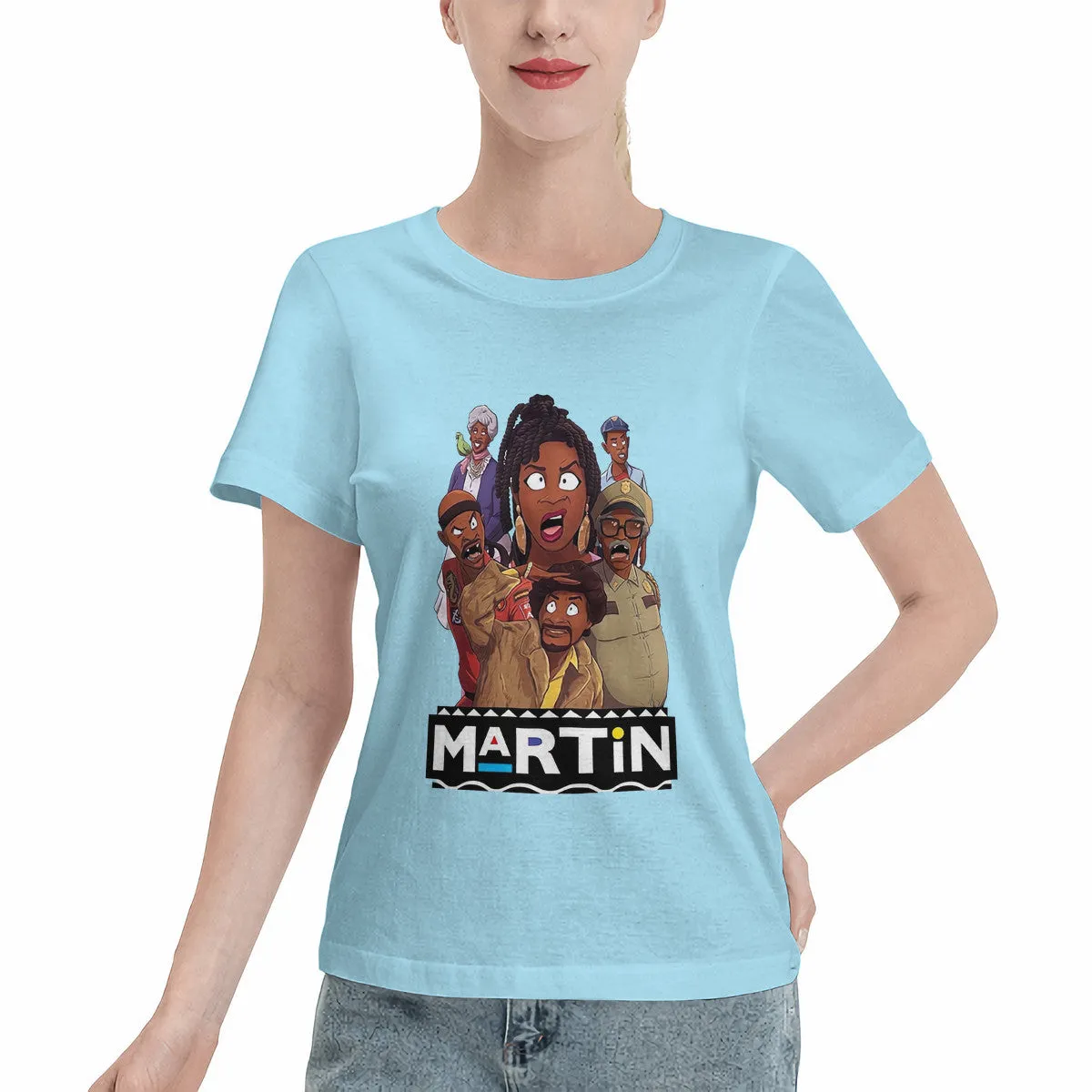 Martin Characters Animated Women's T-Shirt