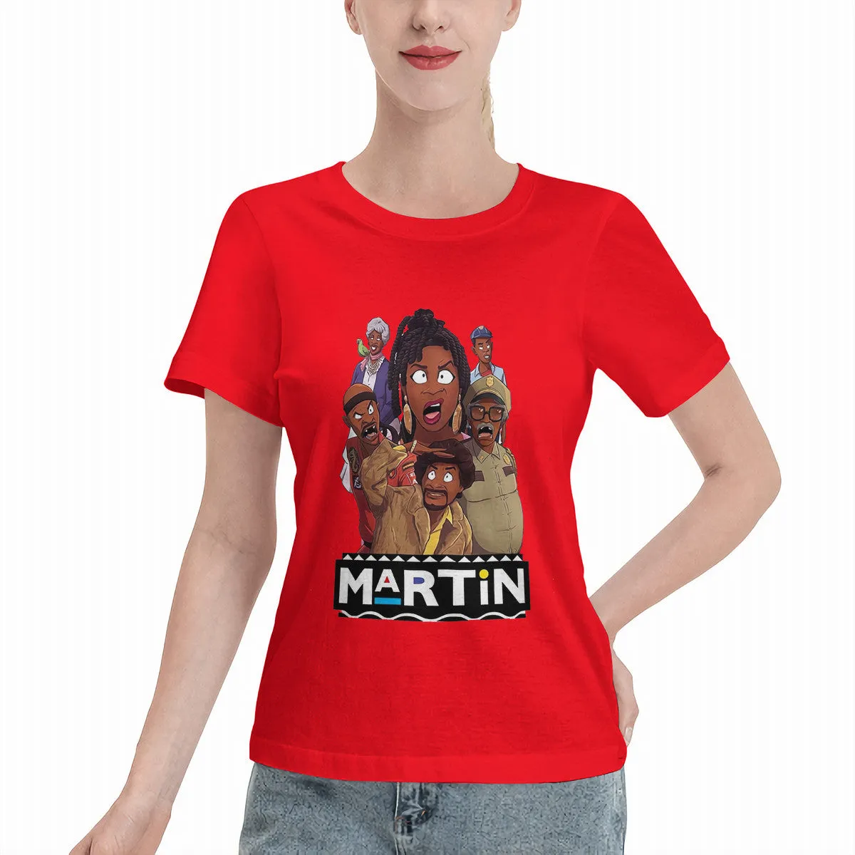 Martin Characters Animated Women's T-Shirt