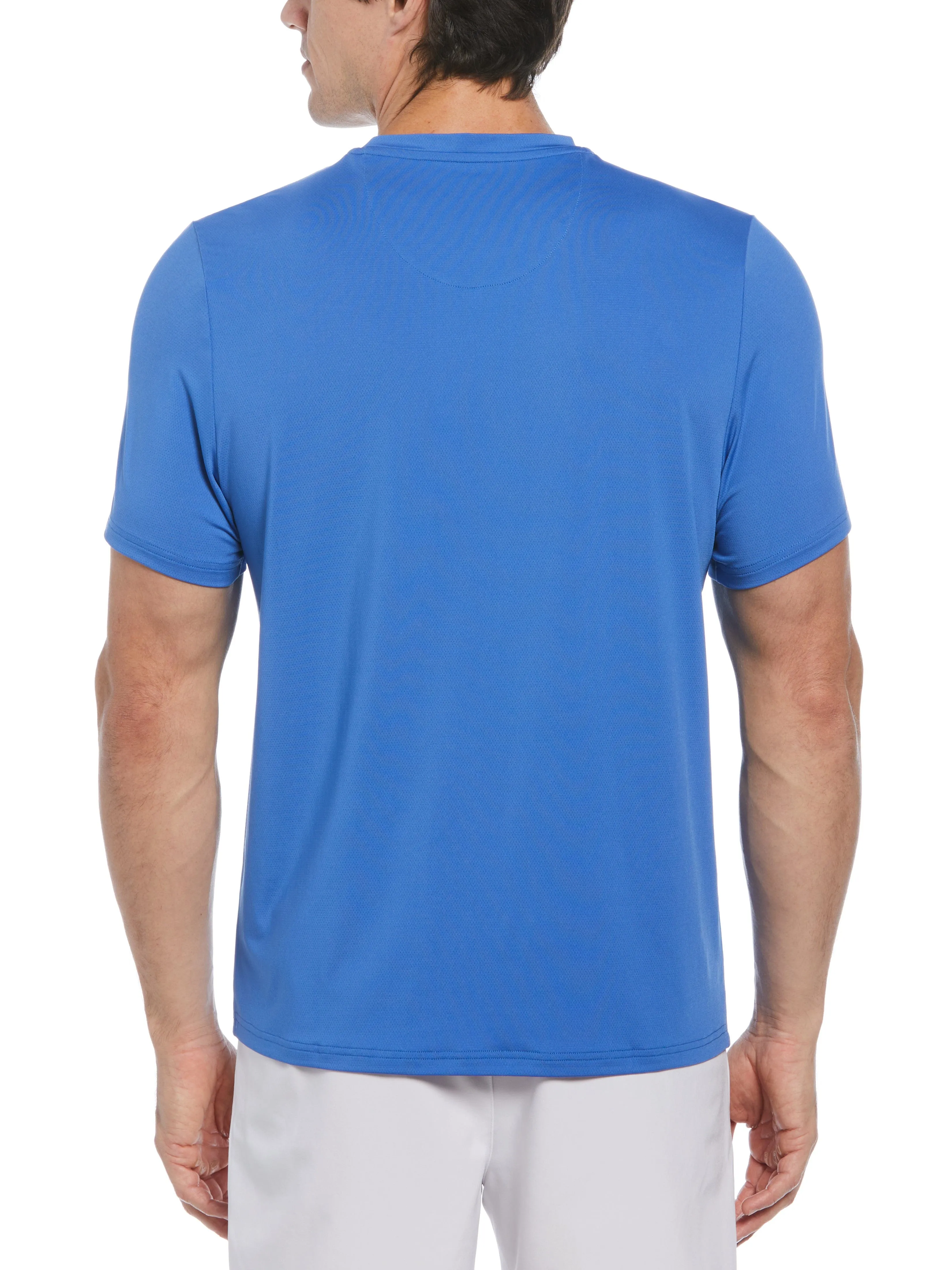Men's Outlined Pete Performance Short Sleeve Tennis T-Shirt