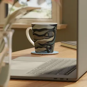 Misty Trees Latte Mug, 12oz