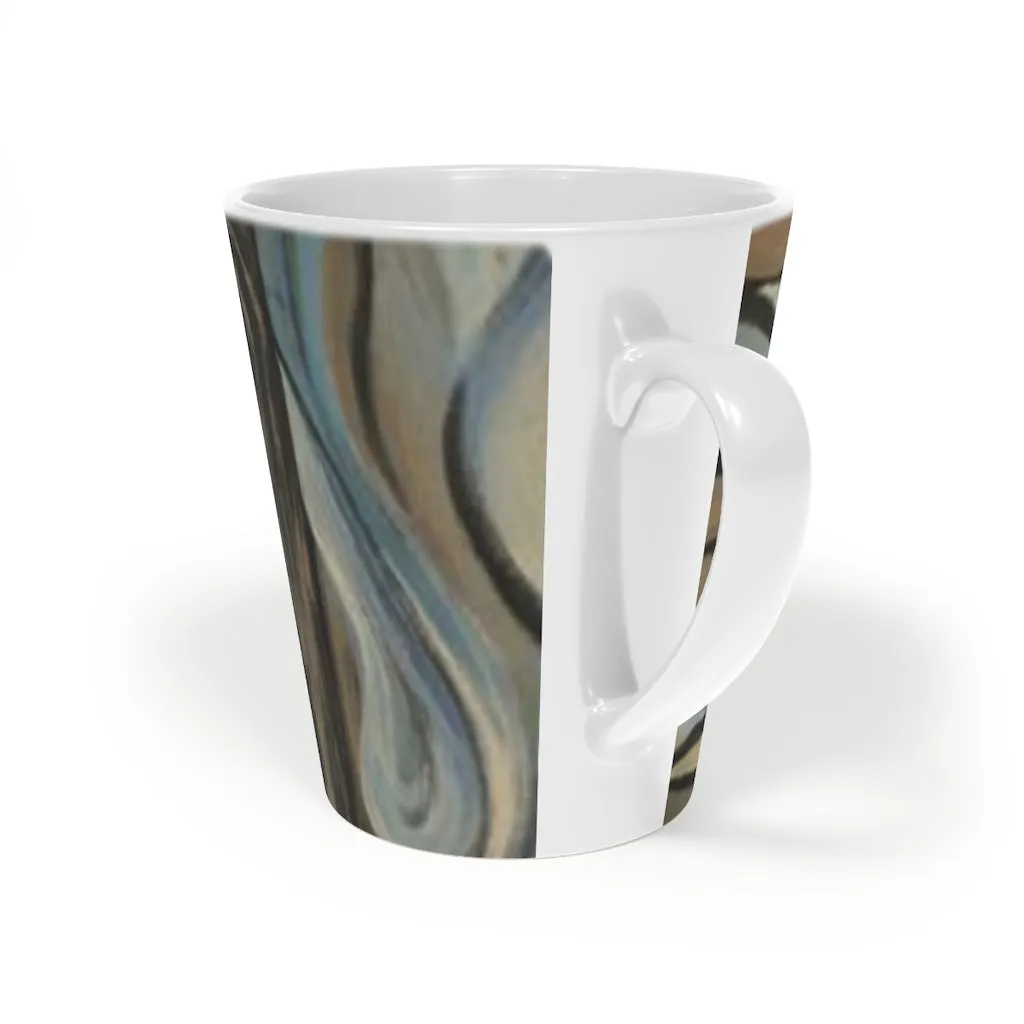 Misty Trees Latte Mug, 12oz