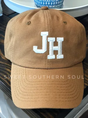 Monogrammed Cap