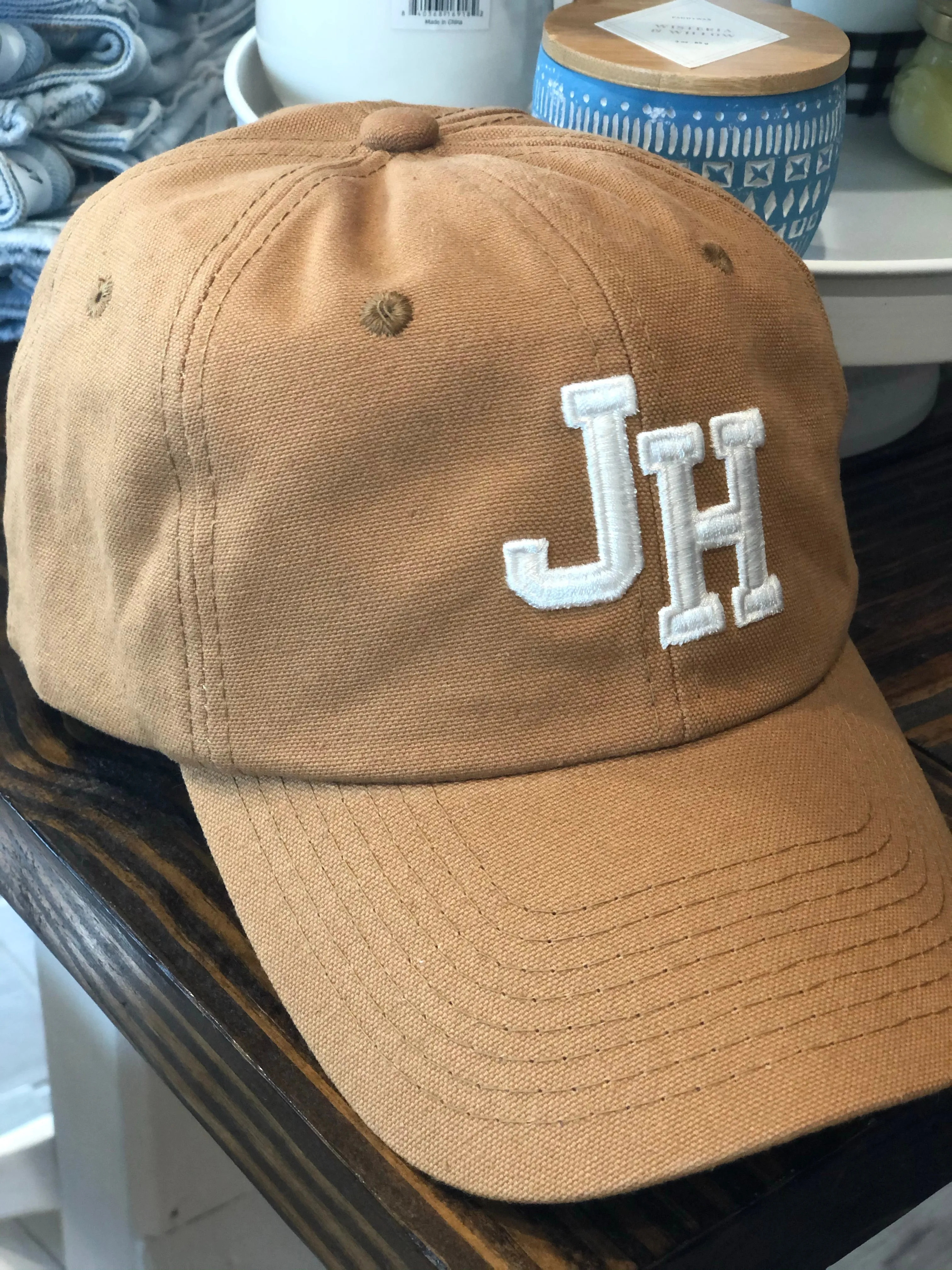 Monogrammed Cap