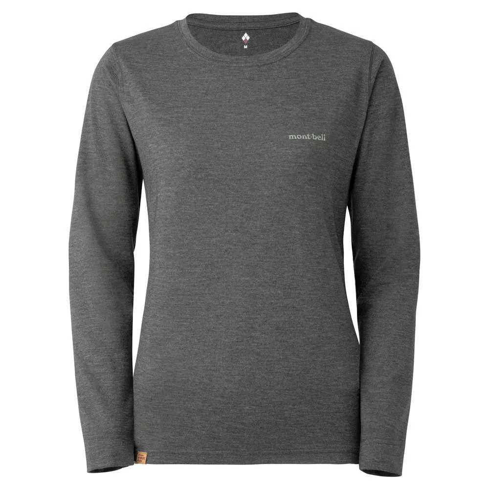 Montbell Merino Wool Plus Light Long Sleeve T Women's