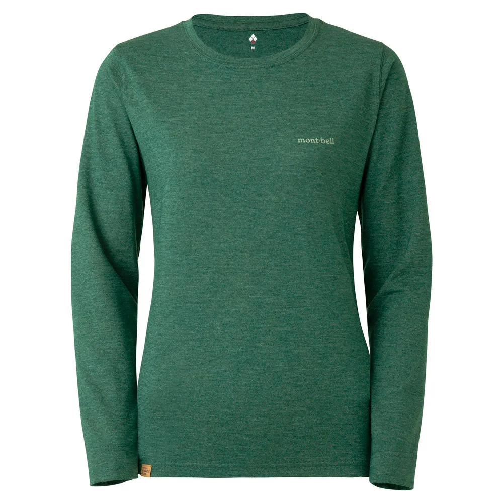 Montbell Merino Wool Plus Light Long Sleeve T Women's