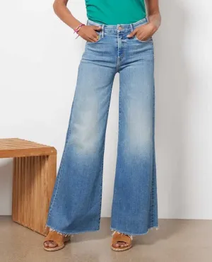 MOTHER Roller Jeans in Work Hard Play Hard
