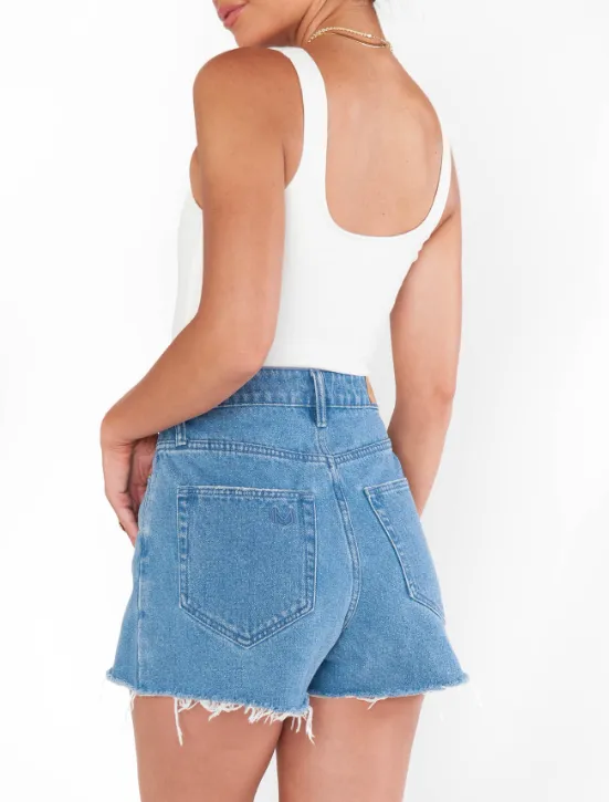 MUMU Tobi Bodysuit with Shelf Bra