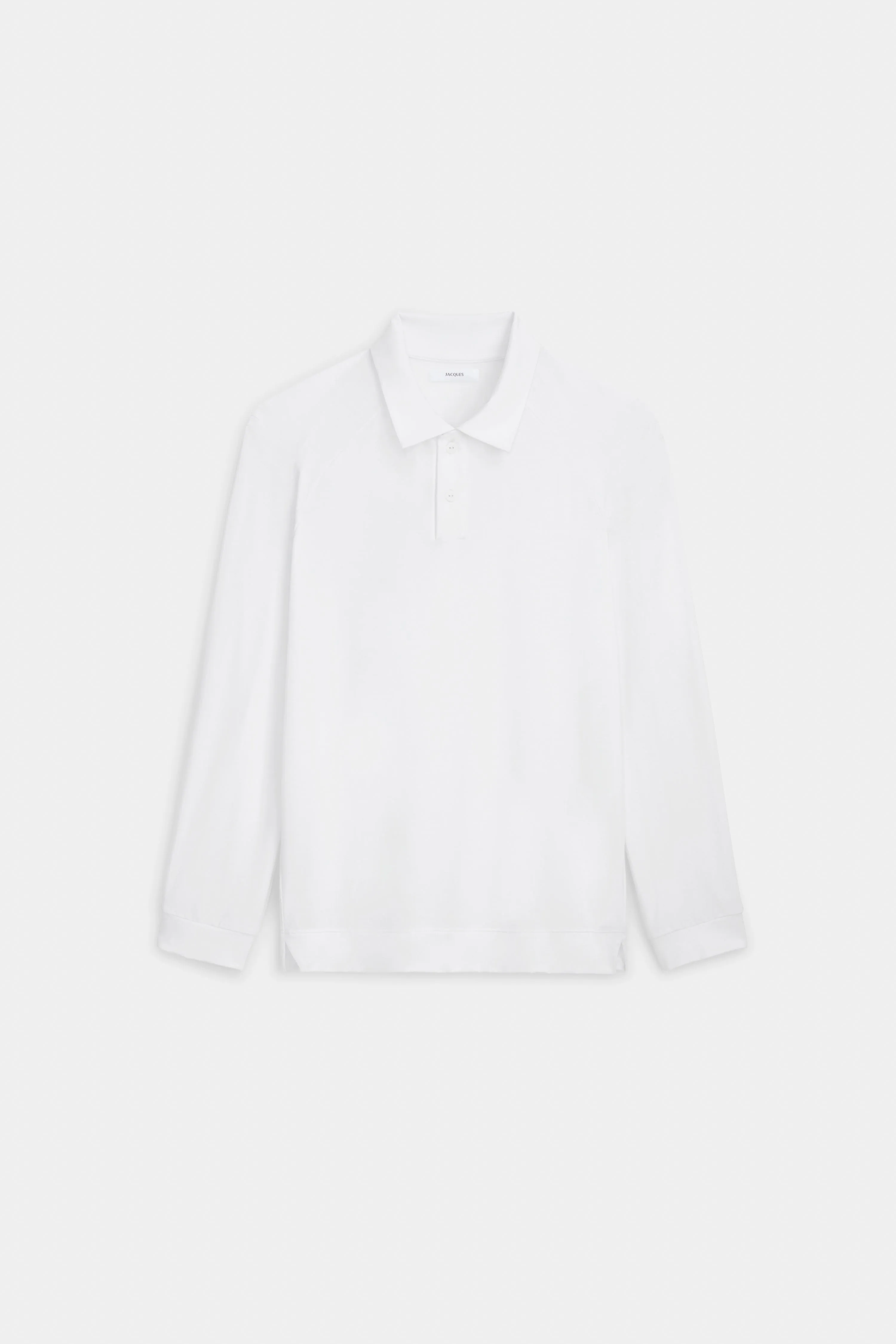 Natural Long Sleeve Tennis Polo