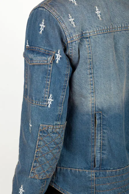 Nowhere Bound Motorcycle Jacket | Denim