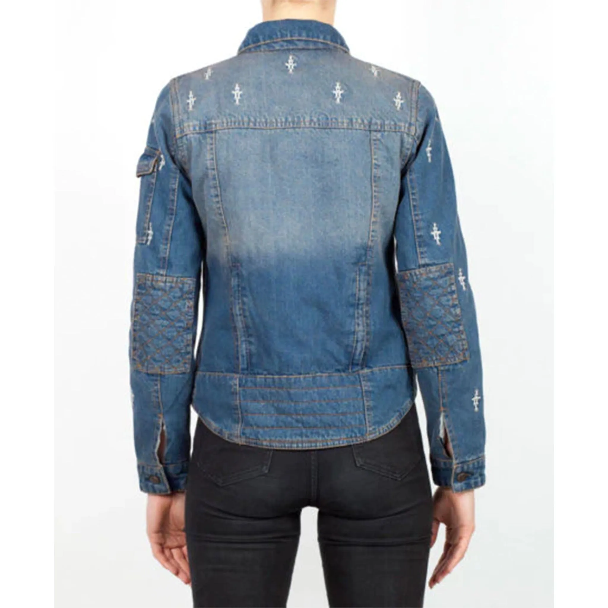 Nowhere Bound Motorcycle Jacket | Denim