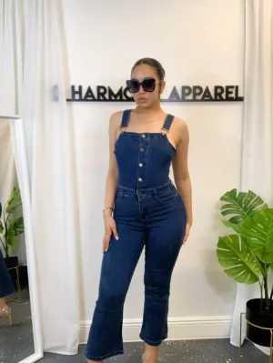 On Time Denim Jumpsuit