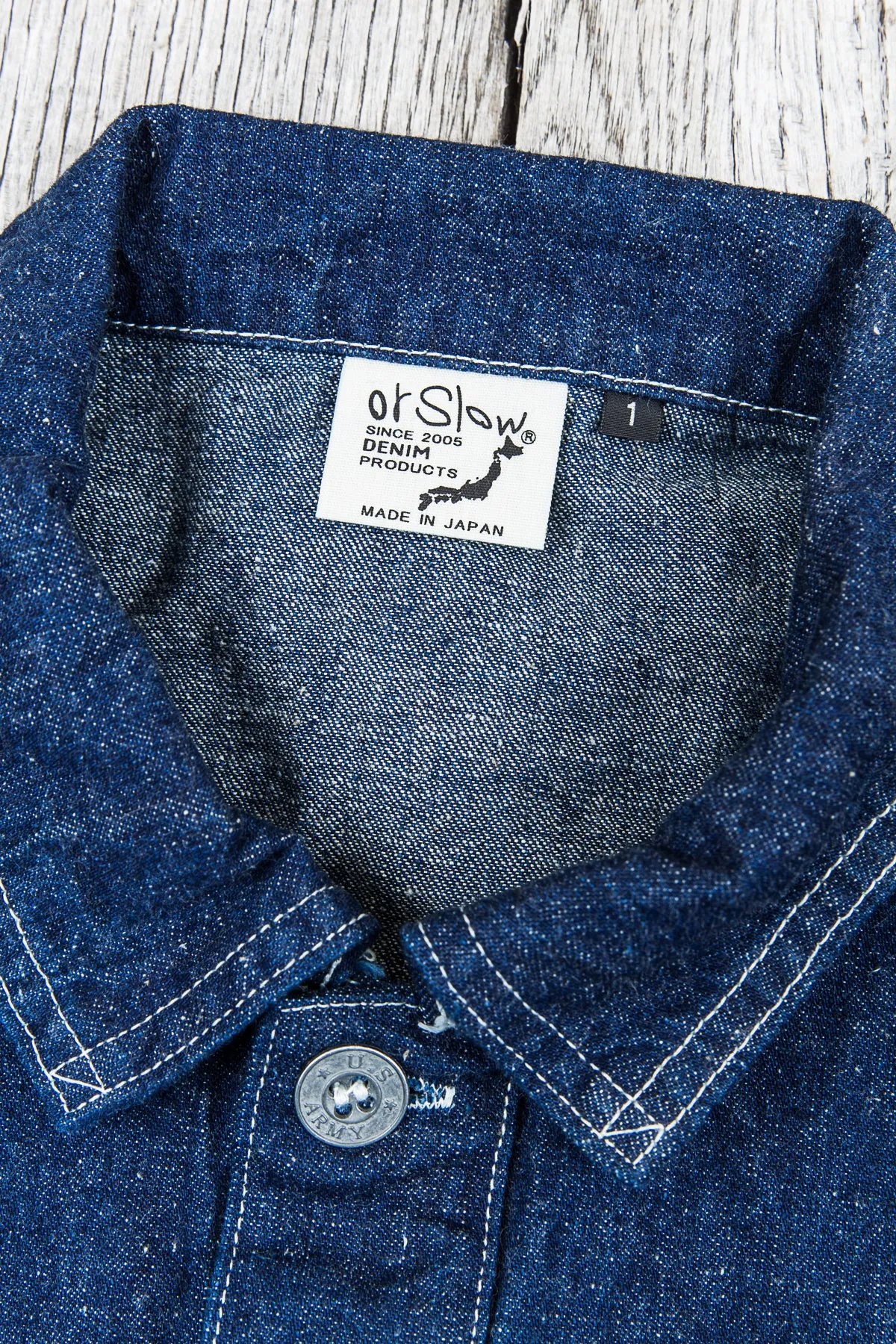 OrSlow US Army Denim Pullover
