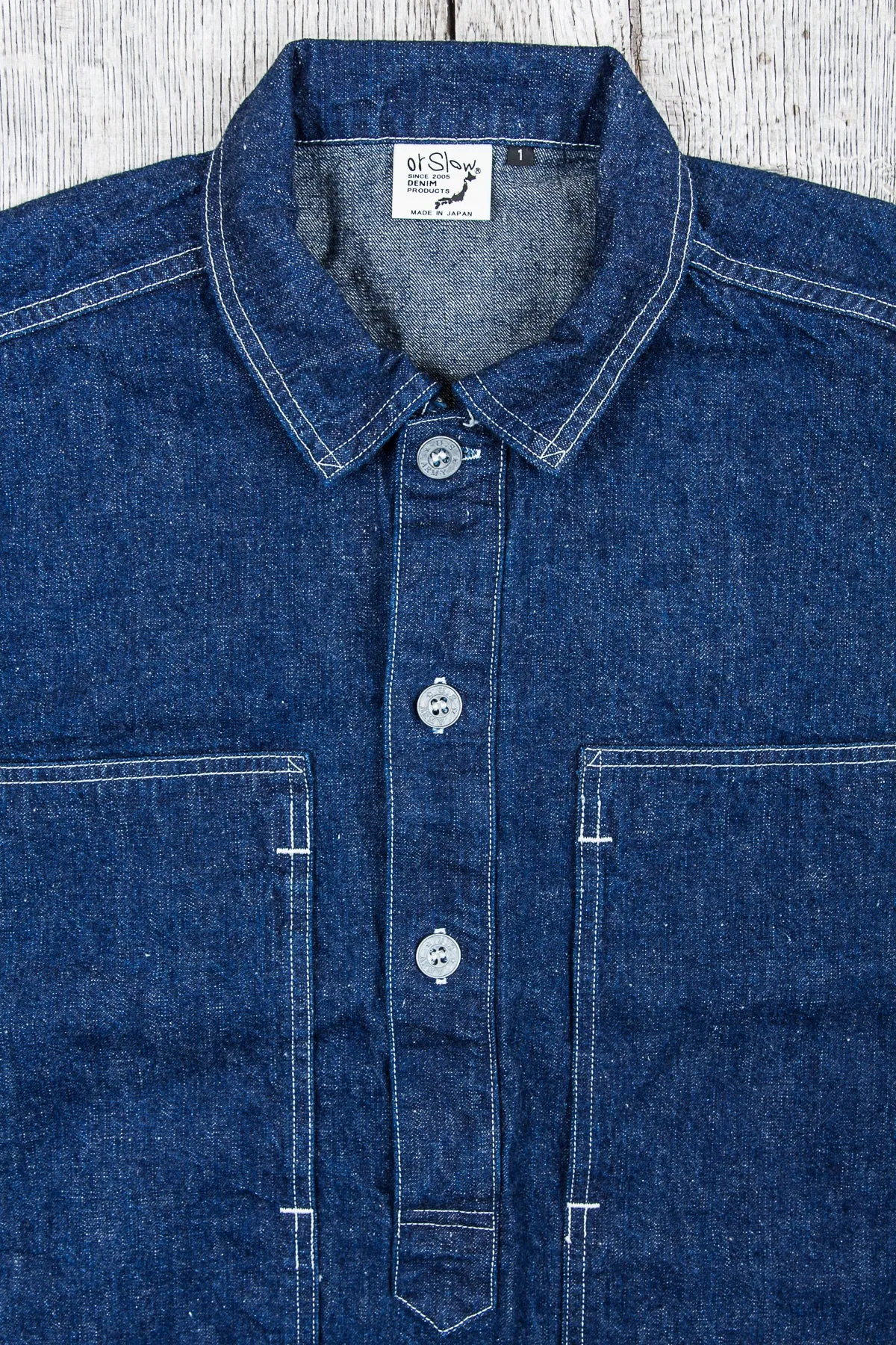 OrSlow US Army Denim Pullover