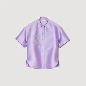 Oversized Satin Shirt