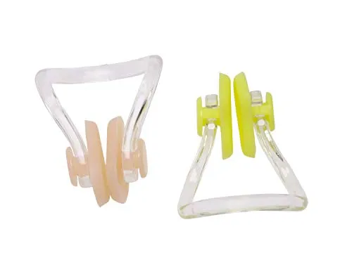 PENTA ANGEL 6Pcs Silicone Swimming Nose Clip Plugs Waterproof Swim Training Nose Protector for Adults and Kids