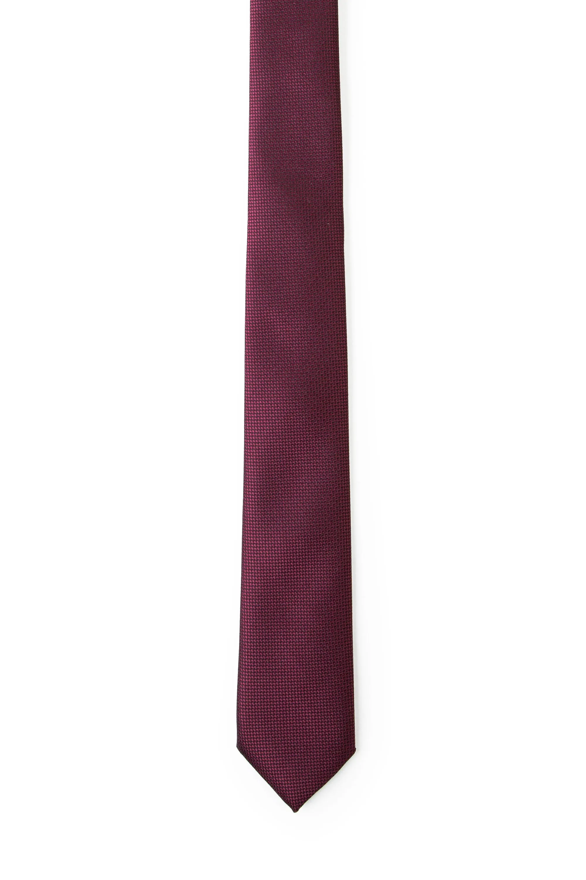 Plain Maroon Tie Loose