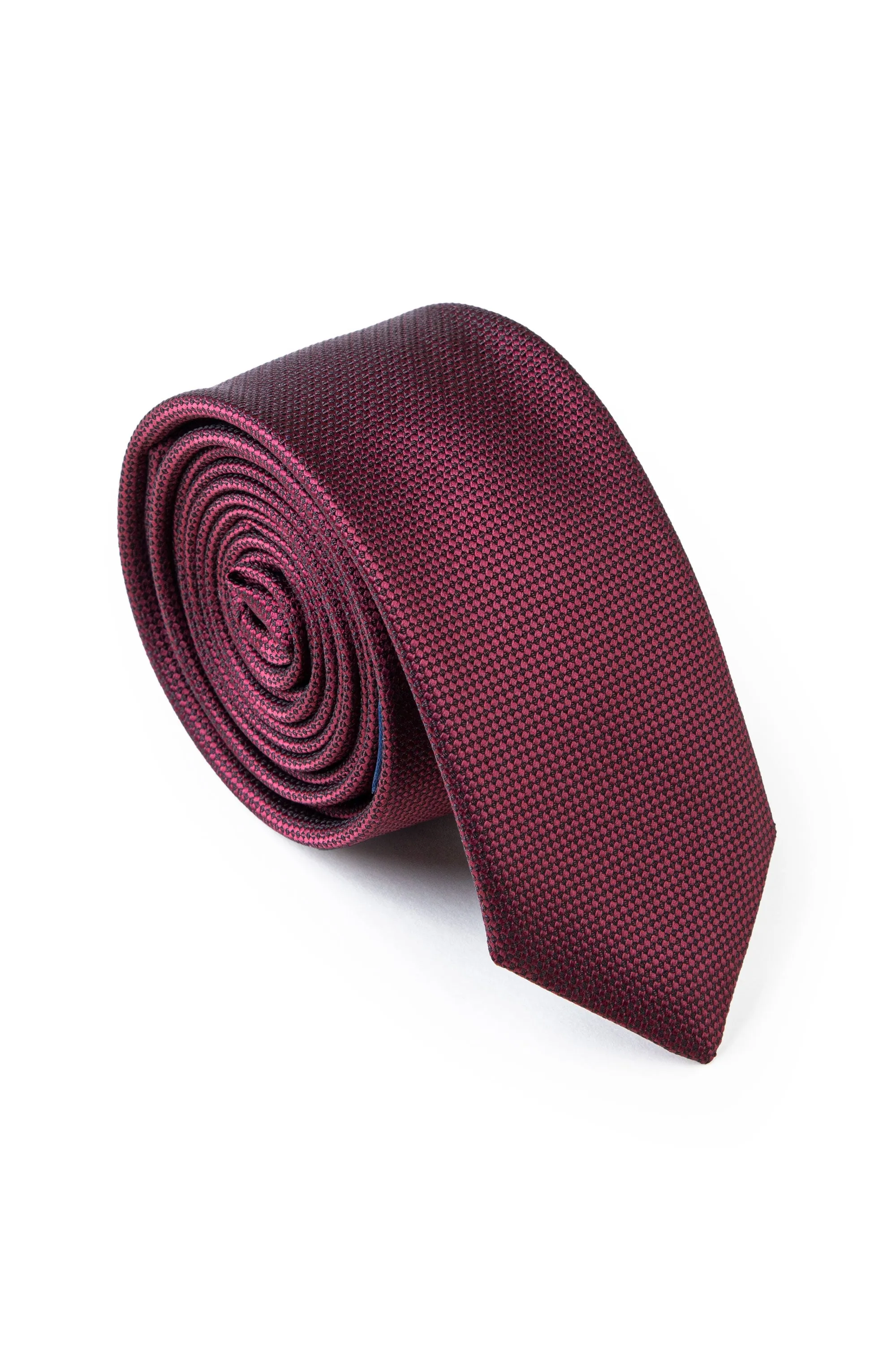 Plain Maroon Tie Loose