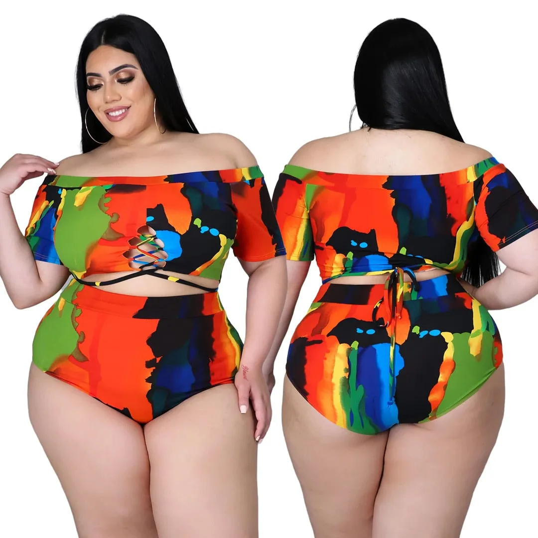 Plus Size Swimming Suit