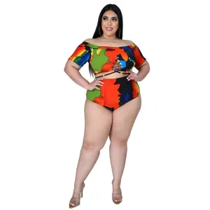 Plus Size Swimming Suit