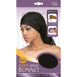Qfitt Satin Braid Bonnet
