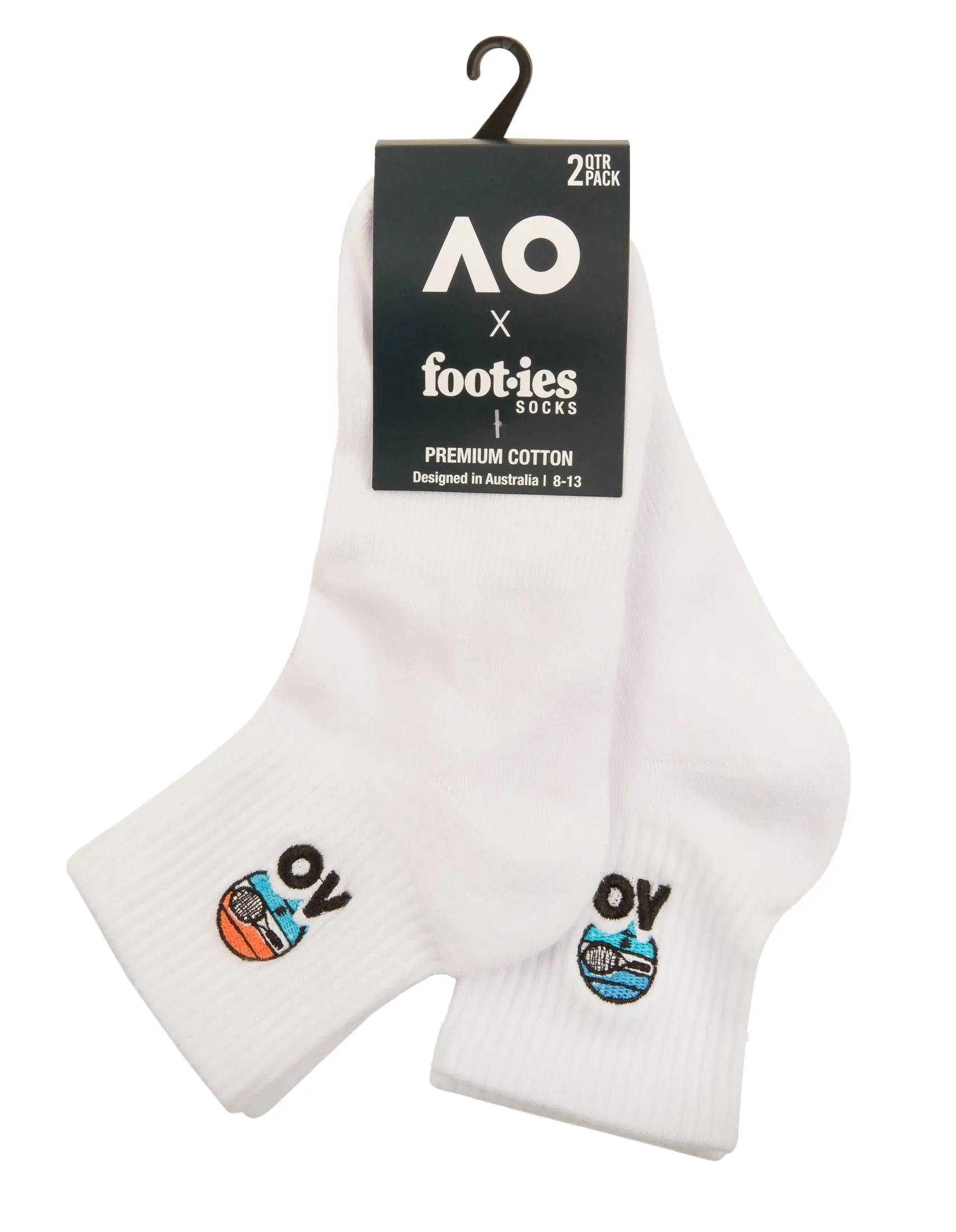Quarter Socks - 2pk