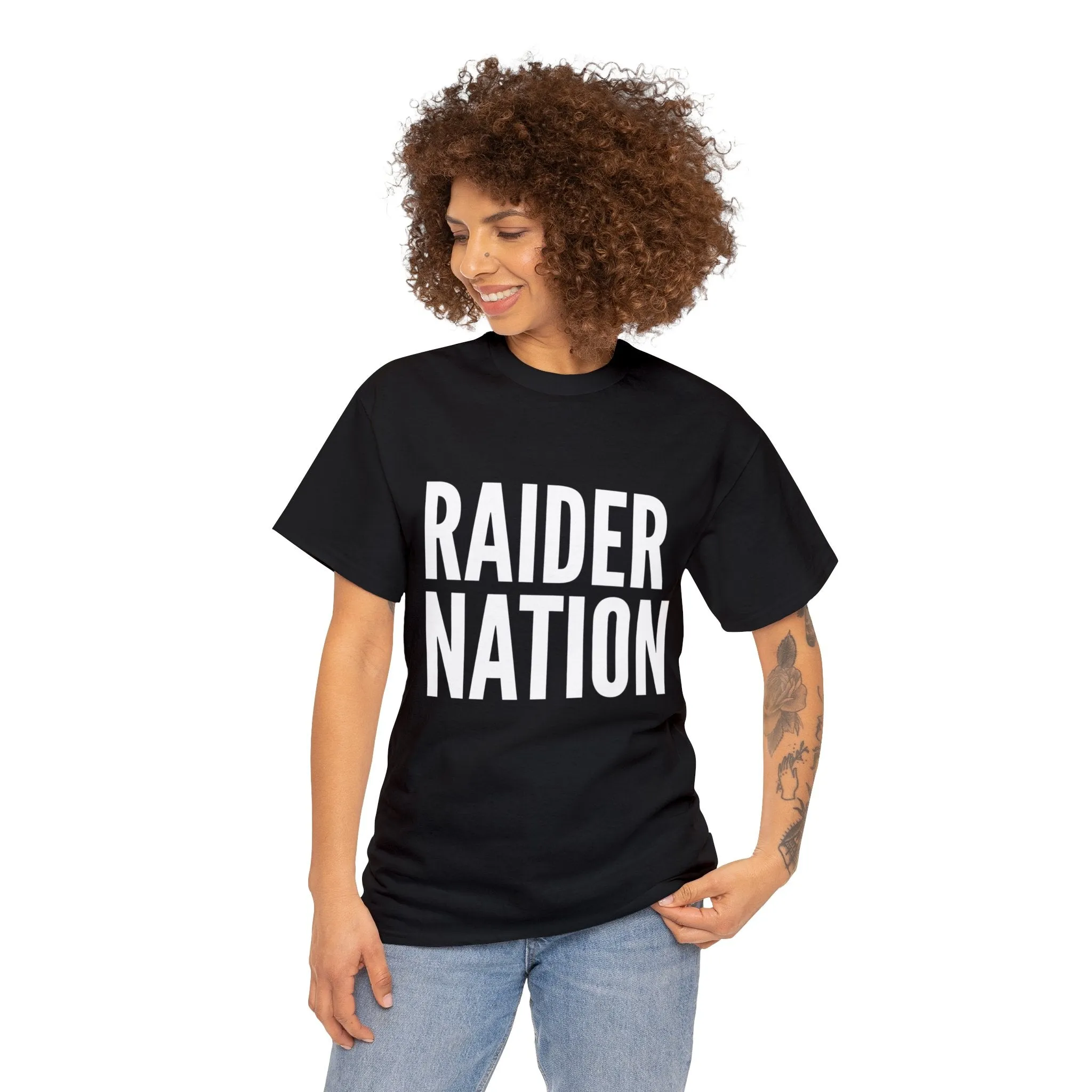 Raider Nation Black Short Sleeve T-Shirt