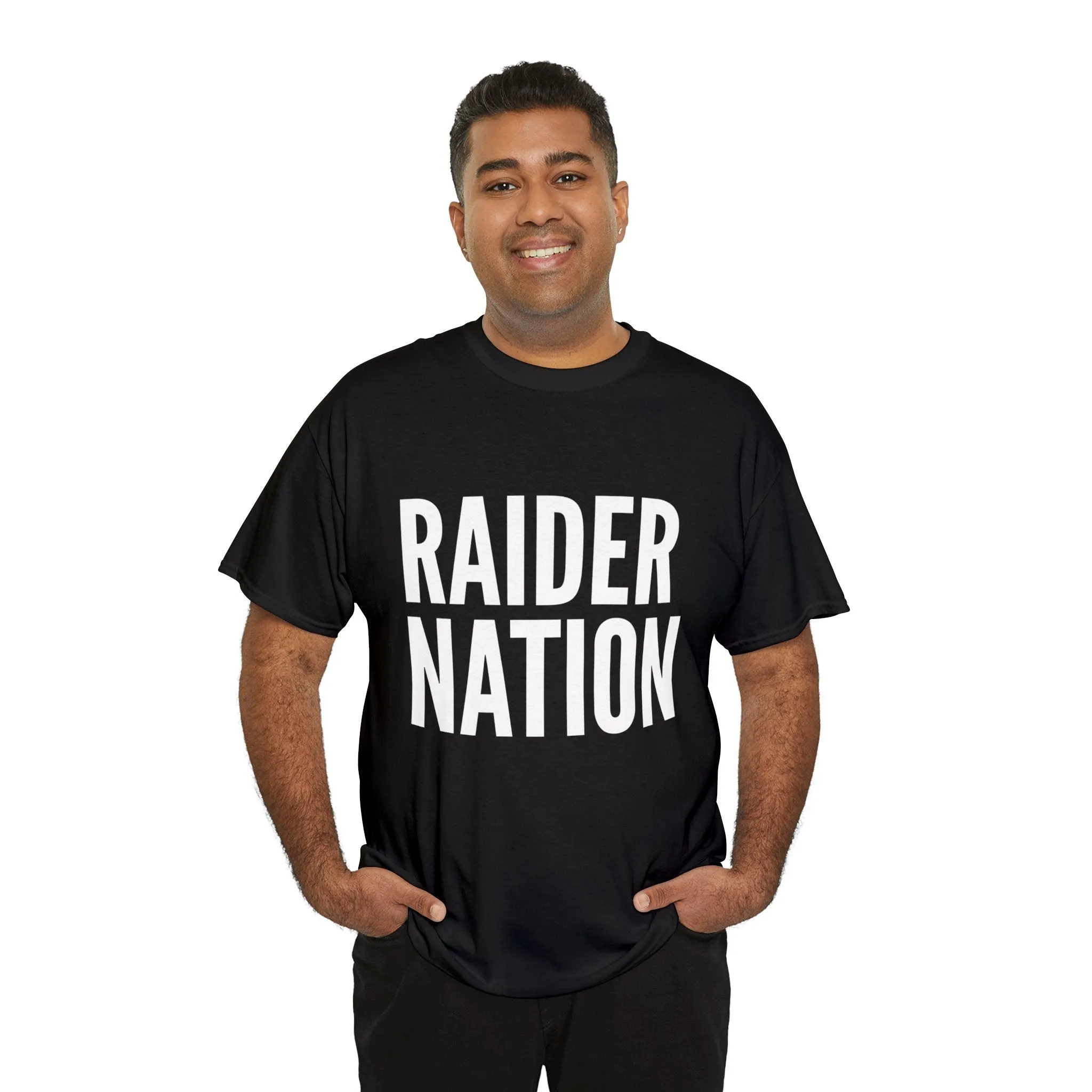 Raider Nation Black Short Sleeve T-Shirt